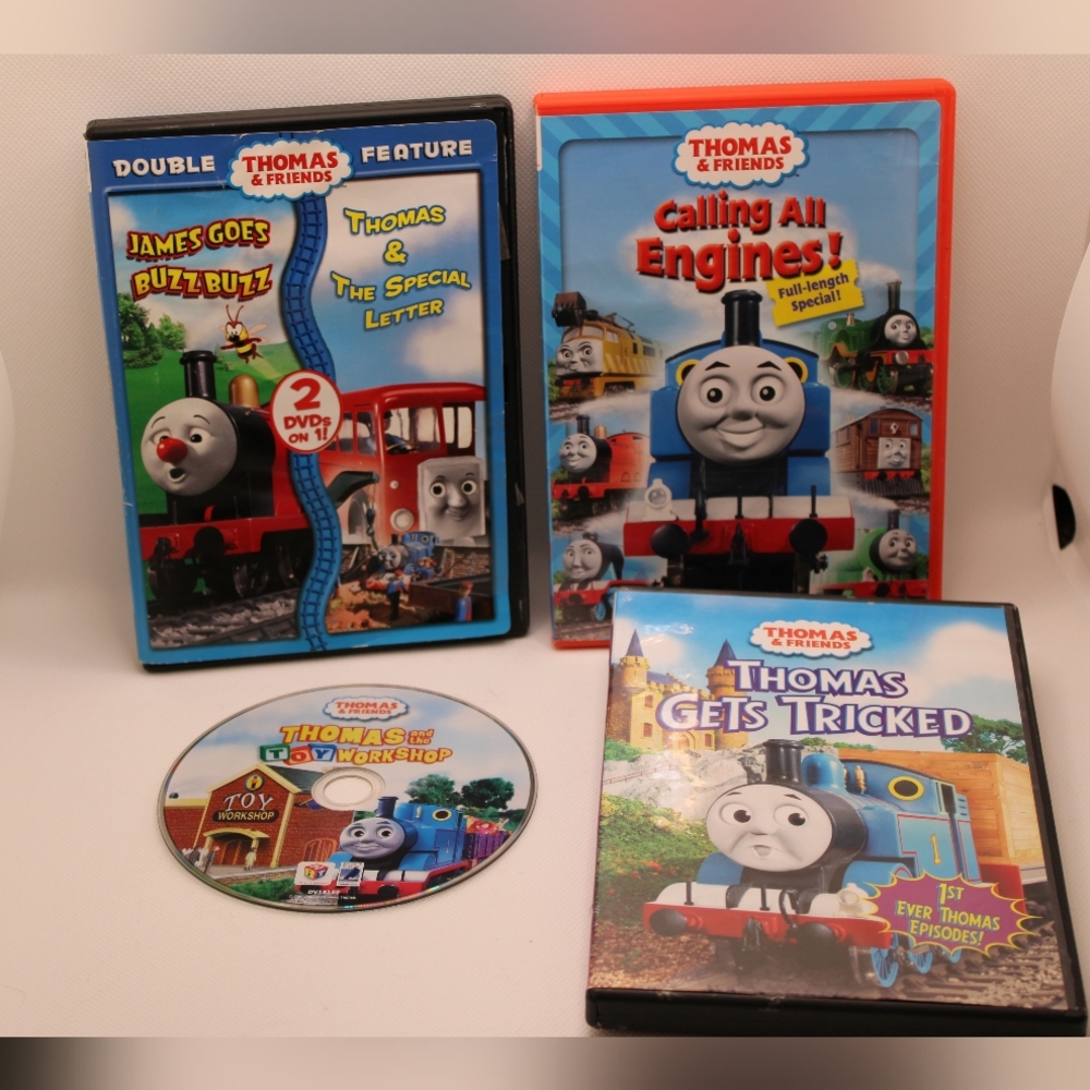 Thomas & Friends Blue Dvd Bundle
